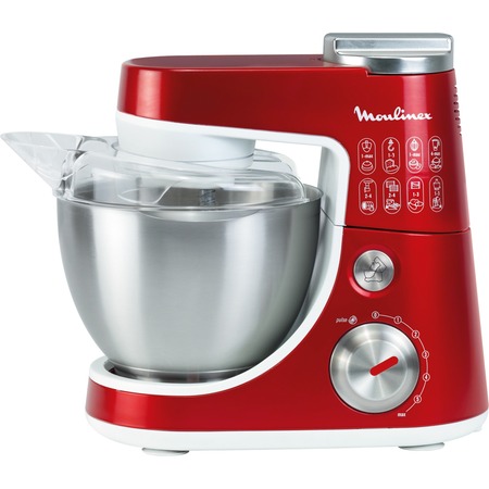 Moulinex Küchenmaschine Masterchef Gourmet Plus (QA404G) rot/weiß