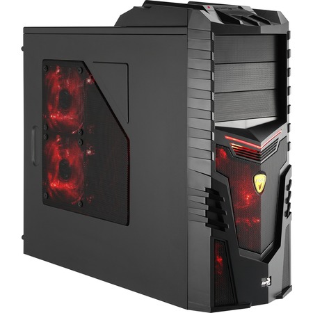 PC Gehäuse Aerocool X Warrior Devil Red Edition